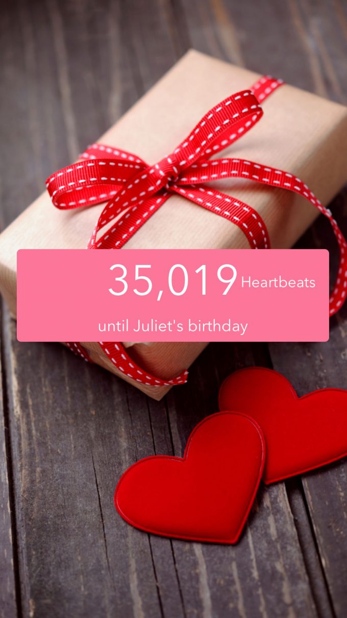 Birthday Countdown - Sevenlogics